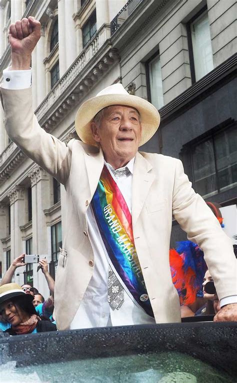 Sir Ian Mckellen From Celebs At Gay Pride E News