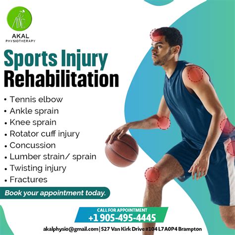 Don T Let Sports Injuries Slow You Down Akal Physiotherapy Is The