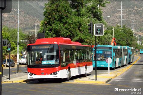 Ya hay más de 200 buses eléctricos en Santiago de Chile Recorrido cl