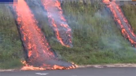 Lava Fluss zerstört Hawaii oe24 tv