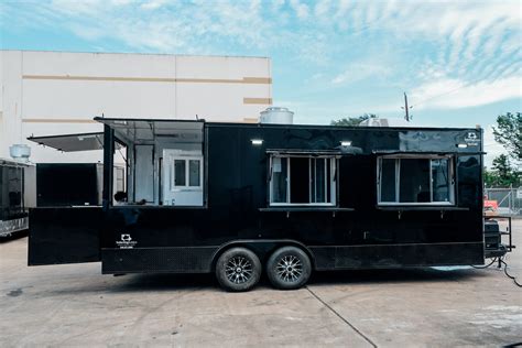 Custom Made Food Trailers In Houston Trailer King Builders