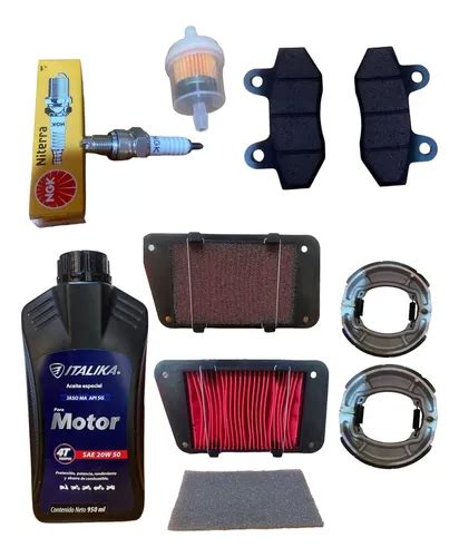 Kit De Afinacion Completo Para Moto Italika Ws150 Sport Envío gratis