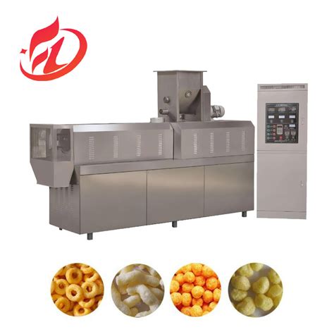 Hot Selling Puff Corn Snack Production Line Puffed Core Filling Snack