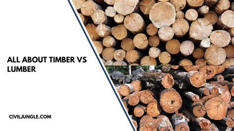 Timber vs Lumber: Wood Products and Their Uses - Civil Jungle