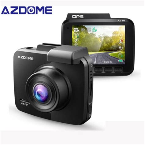 Azdome Gs H Dash Cam Dual Lens K Uhd Recording Car Camera Dvr With