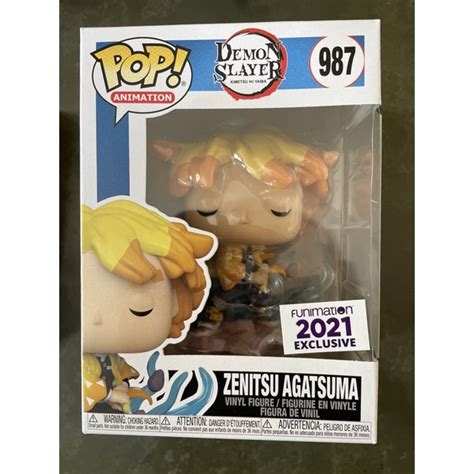 Funko Pop Demon Slayer Zenitsu Agatsuma Funimation Exclusive