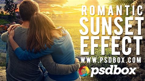 Create A Realistic Sunset Effect In Photoshop Psd Box Youtube