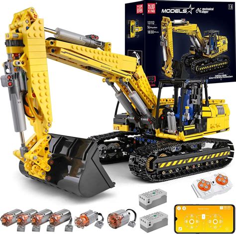 Amazon Mould King Juego De Construcci N De Excavadora Rc