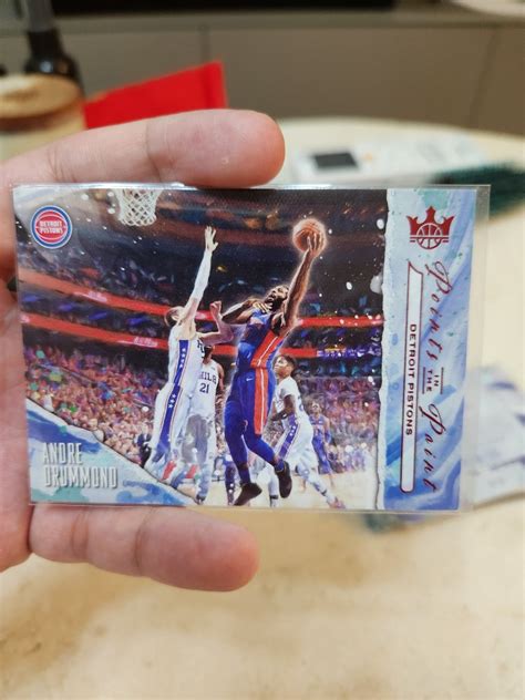 Andre Drummond Points In The Paint Ruby D Court Kings Nba Cards