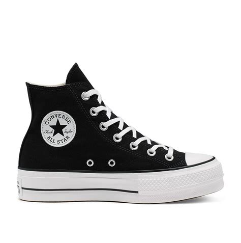 Zapatillas Converse Allstar Bota Plataforma Negro Escala Sabates