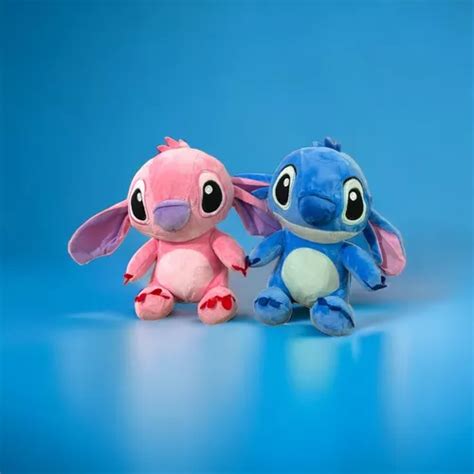 Casal Angel E Stitch Pel Cia Lilo Cm Original Disney Mercadolivre