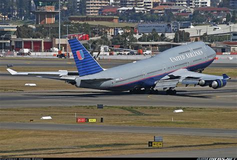 Boeing 747 422 Aircraft Picture Love This Shot Just After Touch Down