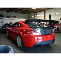 Hyundai Genesis Coupe Spoiler Installation Sport Cars Modifite