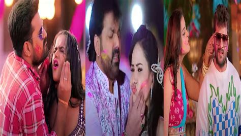 Top Bhojpuri Holi Song Pawan Singh Khesari Lal Yadav Ritesh Pandey