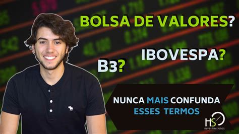 Ibovespa O Que O Ibovespa O Que B Bolsa De Valores Youtube