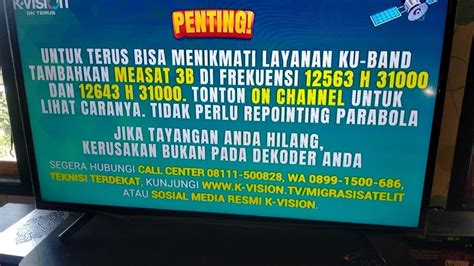 Tutorial Dengan Video Ini Cara Mudah Perbaiki Siaran K Vision Hilang