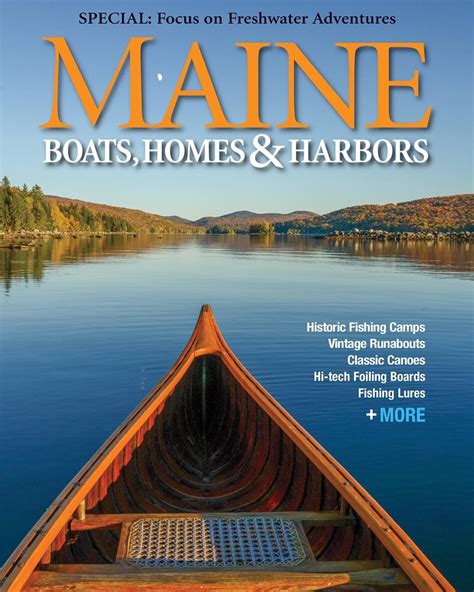 Maine Boats Homes And Harbors Magazine Subscription Magazine