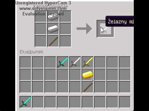 Jak zrobić Miecze w MineCraft YouTube