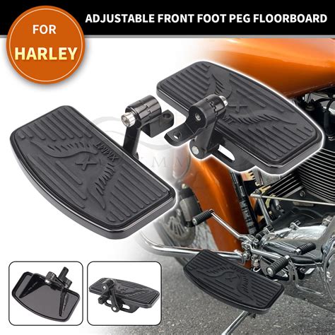 Adjustable Front Floorboard Foot Peg Pedal For Harley Electra Tri Glide