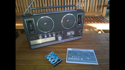 Grundig RR 3000 Vintage Boombox Radio Recorder Ghettoblaster YouTube