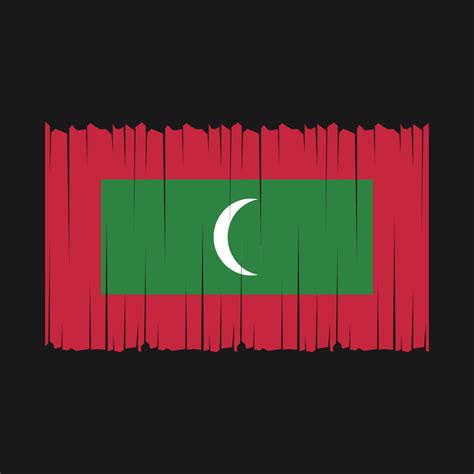 Maldives Flag Vector Illustration 21910806 Vector Art at Vecteezy