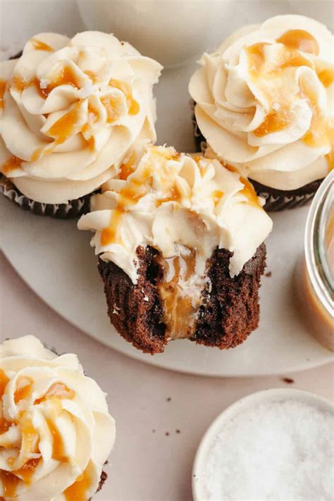 Chocolate Salted Caramel Cupcakes Alpine Ella