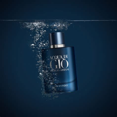 عطر أكوا دي جيو الجديد لعام 2020 Acqua di Gio Profondo Giorgio Armani