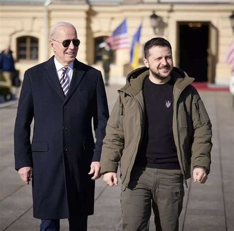 Joe Biden Makes Surprise Visit To Ukraine Photogallery Etimes