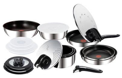 TEFAL Tefal Ingenio Stainless Steel Range / Silver | Tefal, Stainless ...