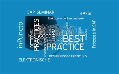 Seminare Zu Sap Best Practice L Sungen Mit Inpuncto