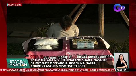 P6 8 M Halaga Ng Hinihinalang Shabu Nasabat Sa Buy Bust Operation