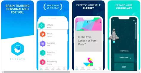Elevate Brain Training El Entrenamiento Cerebral Que Te Reta A