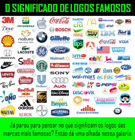 Logos Famosos E Seus Nomes Imagui