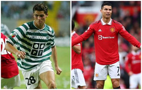 Cristiano Ronaldo body transformation from his first match to the most ...