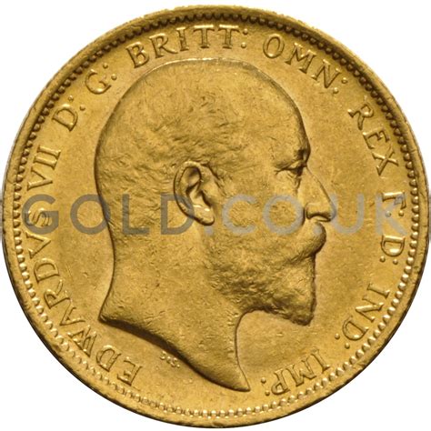 Buy A Edward Vii Sovereign S From Gold Co Uk From