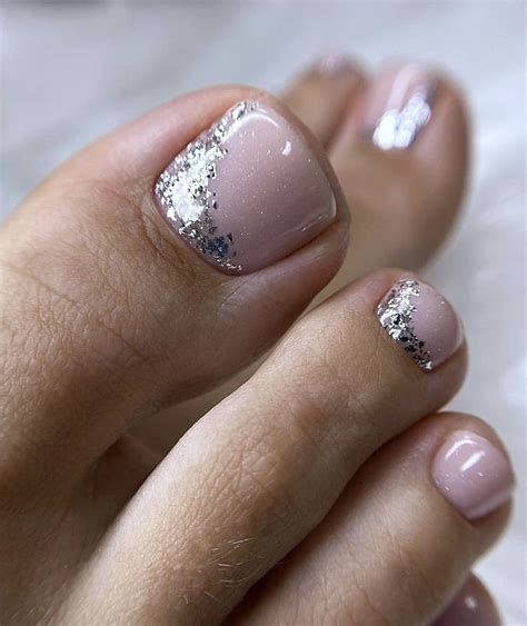 Glitter Toe Nails