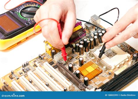 Repair Electronic Stock Image Image Of Hardware Inside 18802399