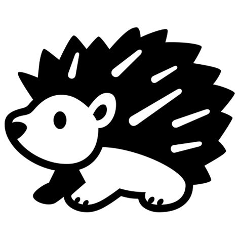 🦔 Hedgehog on Noto Emoji Font 15.0