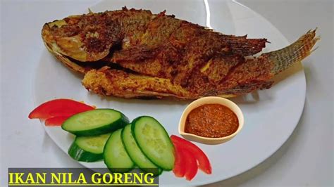 Resep Ikan Nila Goreng Bumbu Kuning Metode Marinasi YouTube