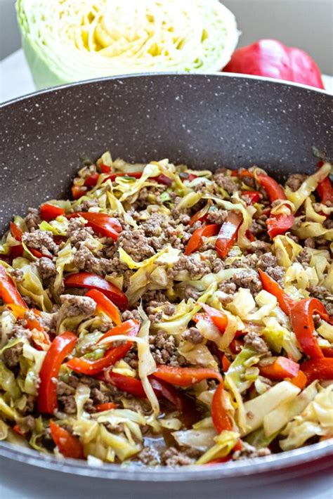 Black Pepper Beef And Cabbage Stir Fry Recipe Top Recipes