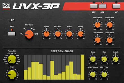 Uvx P By Uvi Vintage Synth Plugin Vst Vst Audio Unit Aax