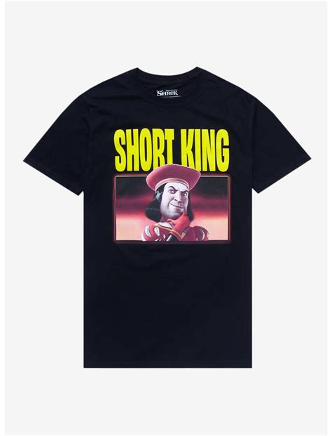 Shrek Lord Farquaad Short King T Shirt Hot Topic