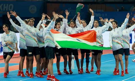 Indian Women S Team Wins Inaugural Kho Kho World Cup Defeating Nepal