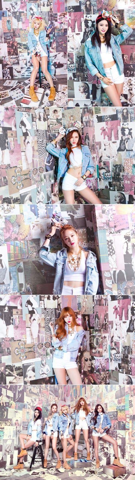 EXID s Ah Yeah Music Video Lyrics and Photos 연예인 모델 하니