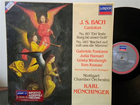 Karl Munchinger Bach Cantatas Other Vocal Works Discography