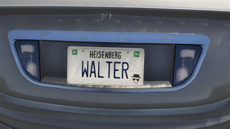 Breaking Bad License Plates Gta 5 Mods