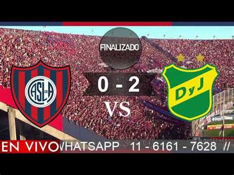 En Vivo San Lorenzo Vs Defensa Y Justicia Relato Emocionante Y