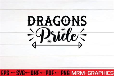 Dragons Pride Svg Gráfico por MRM GRAPHICS Creative Fabrica