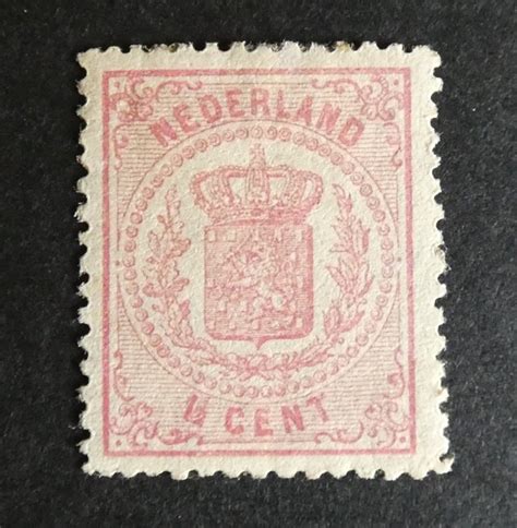 Netherlands 1869 National Coat Of Arms NVPH 16 Catawiki