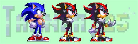 Sonic 3 Styled Shadow the Hedgehog by TannerTW25 on DeviantArt